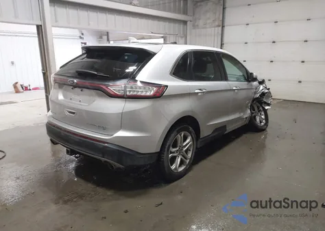 2017 Ford Edge Titanium from USA, damaged, VIN 2FMPK4K90HBB46853